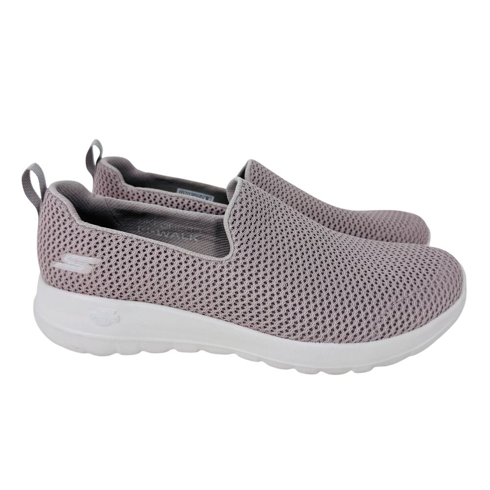 Skechers Go Walk Joy Casual Sneakers Shoes‎ Womens 7.5 Beige Upper Mesh SN15600